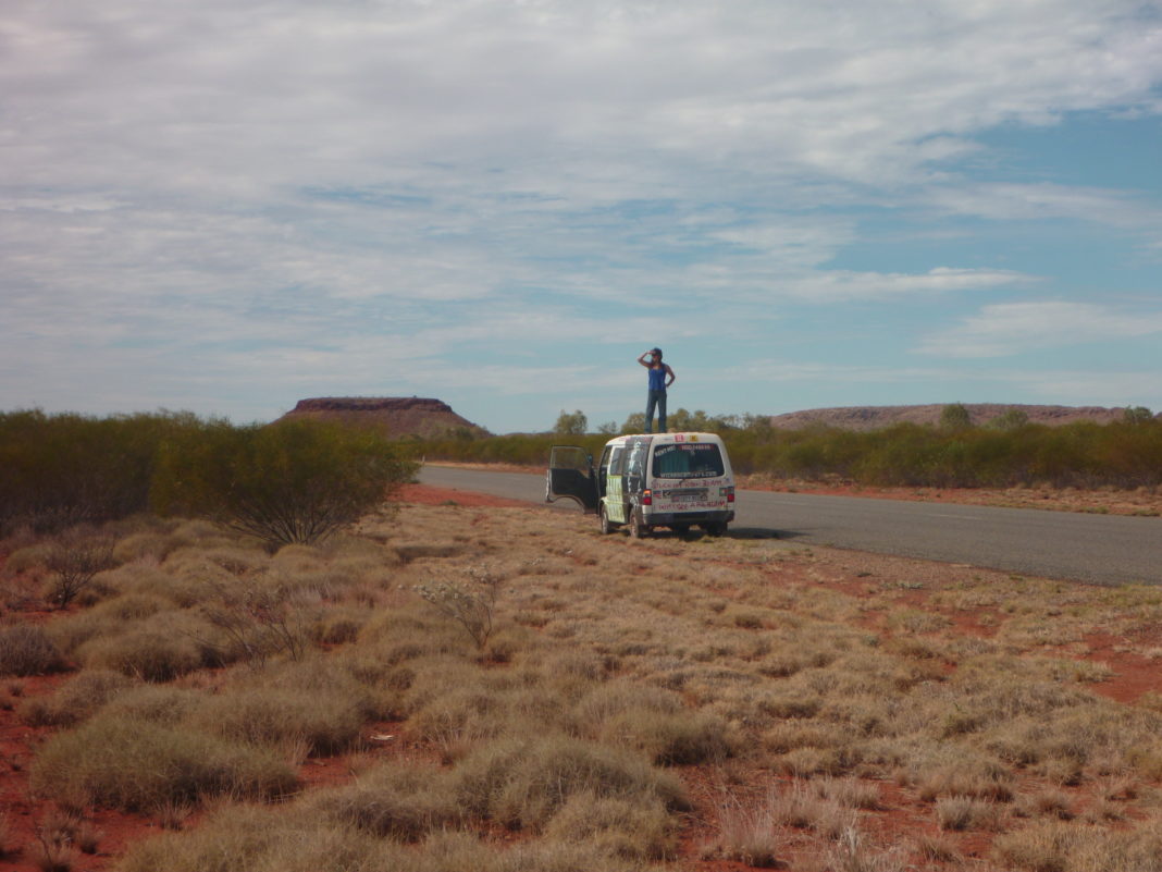 australie de l'ouest, vanlife, seuls au monde, désert, on the road