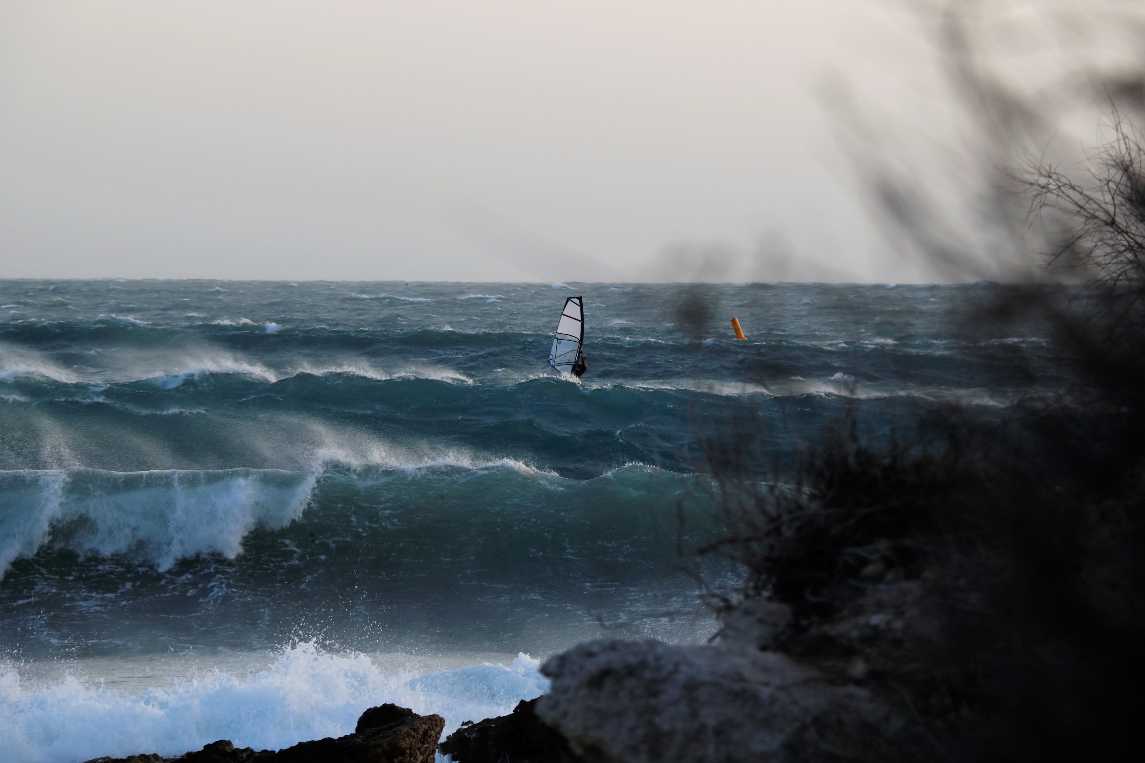 surf taille de mât windsurf côte bleue